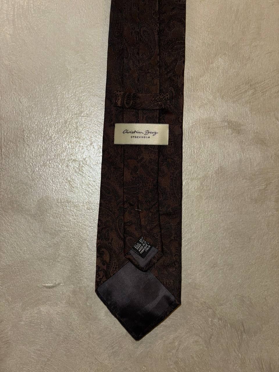 Vintage Christian Berg STOCKHOLM tie, 100% silk,made in Italy Size ONE SIZE - 6 Thumbnail
