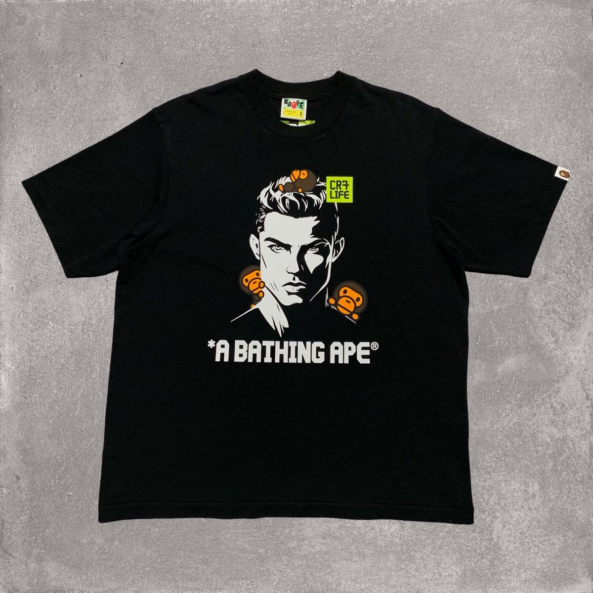 Bape × Chrome Hearts Chrome Hearts x Bape Baby Milo T-Shirt | Grailed