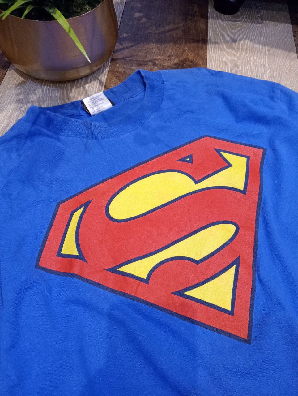 DC Comics SUPERMAN DC COMICS WARNER BROS VINTAGE 00s TSHIRT - SIZE L Size US L / EU 52-54 / 3 - 5 Thumbnail