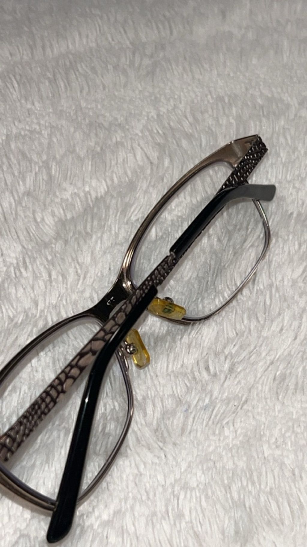 The Unbranded Brand Women's Unbranded Burgundy & Gold Glasses One Size Size ONE SIZE - 2 Thumbnail