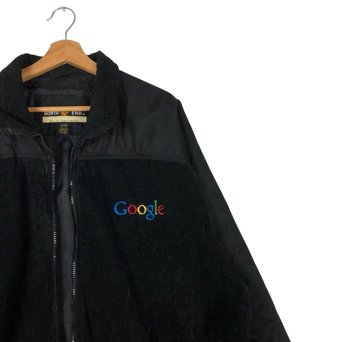 Japanese Brand 🔥VTG ZIPPER JACKET GOOGLE BIG LOGO SPELL OUT Size US XL / EU 56 / 4 - 4 Thumbnail