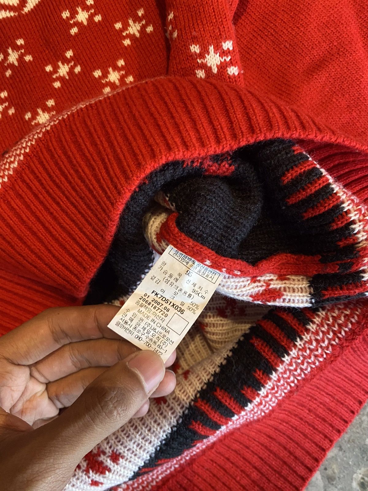 Fubu × Vintage 💥Rare💥Fubu Spell Out Knitwear Size US L / EU 52-54 / 3 - 13 Thumbnail