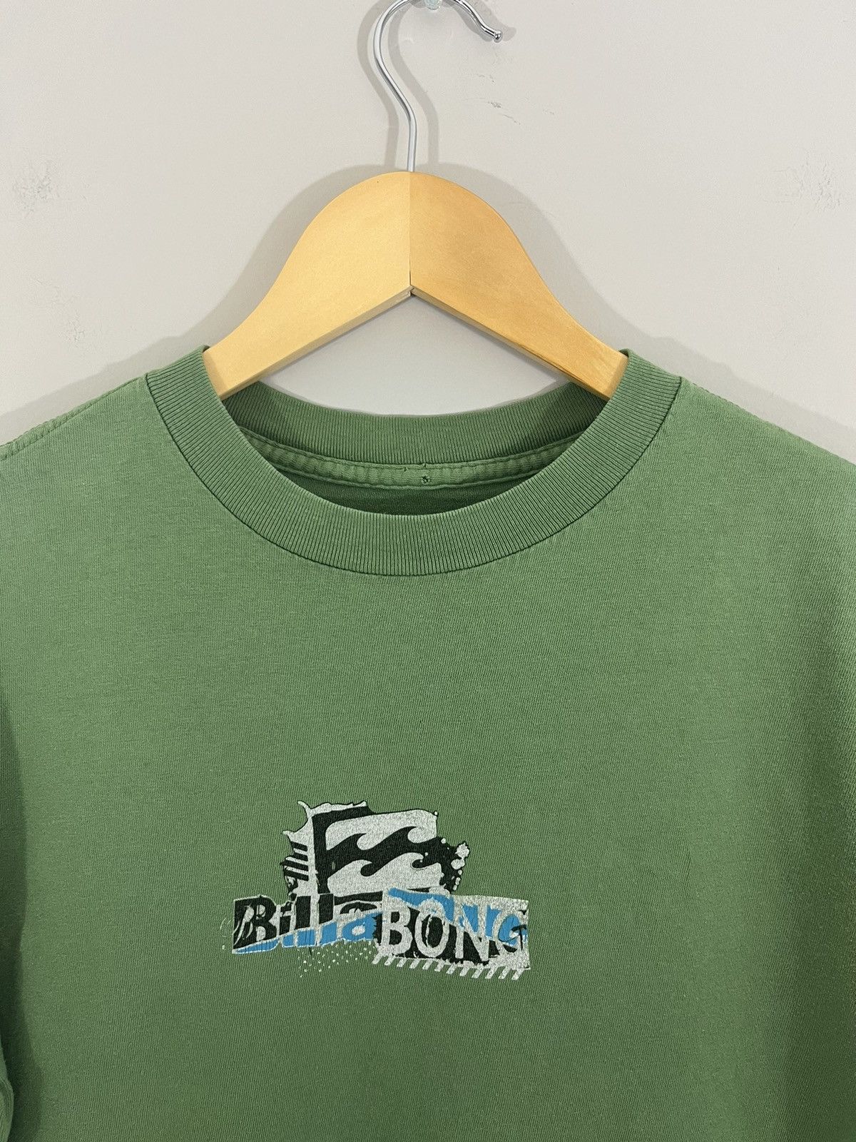 Billabong Sun Faded Green Billabong 90s Surf Skate Tee Size US M / EU 48-50 / 2 - 4 Thumbnail