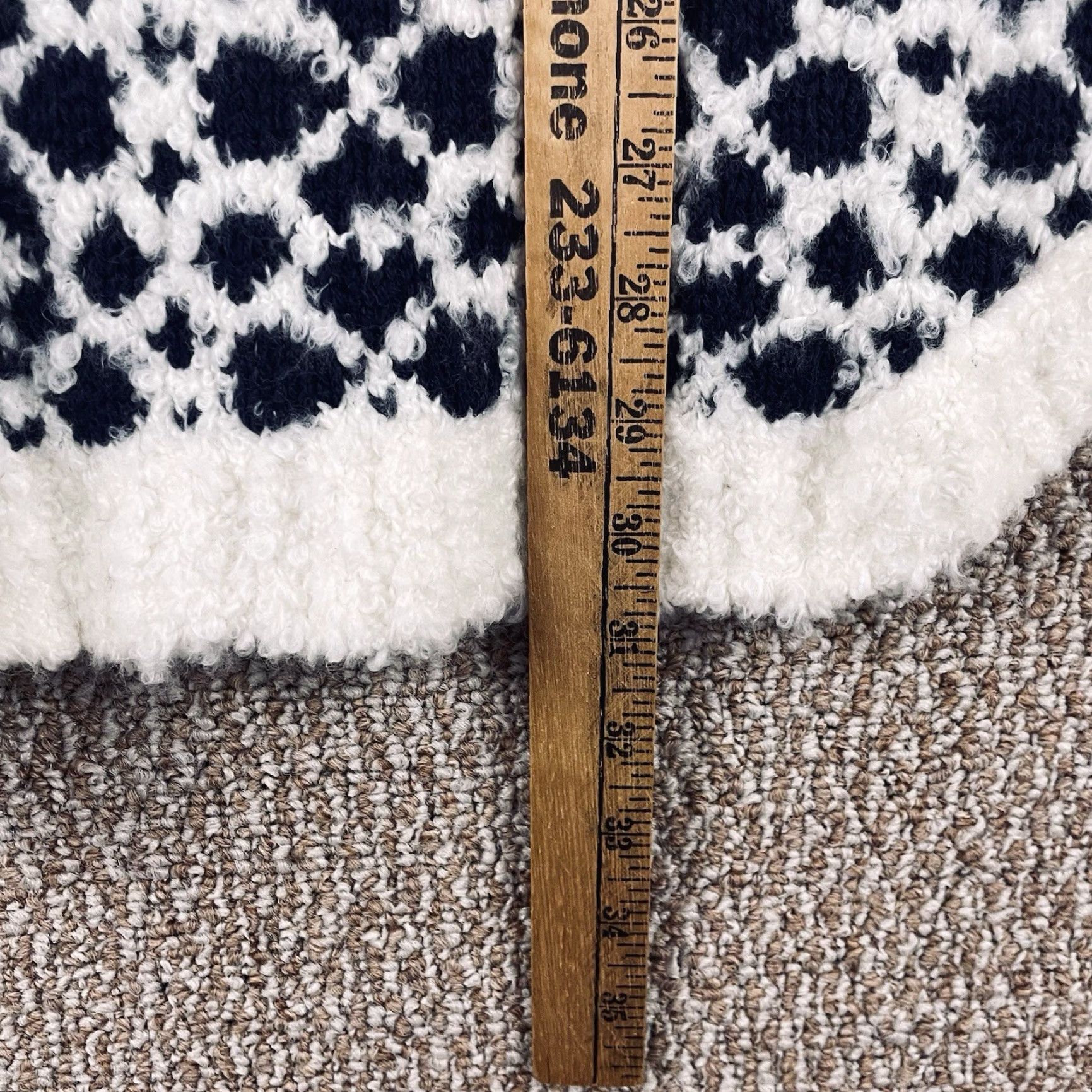 Gap VINTAGE Gap Women’s Sweater Poncho XS/S Granola 1/4 Zip Fair Isle Knitted 90s Bohemian Western Oversized Christmas Knit Cozy Ivory Womens Size XS / US 0-2 / IT 36-38 - 8 Thumbnail
