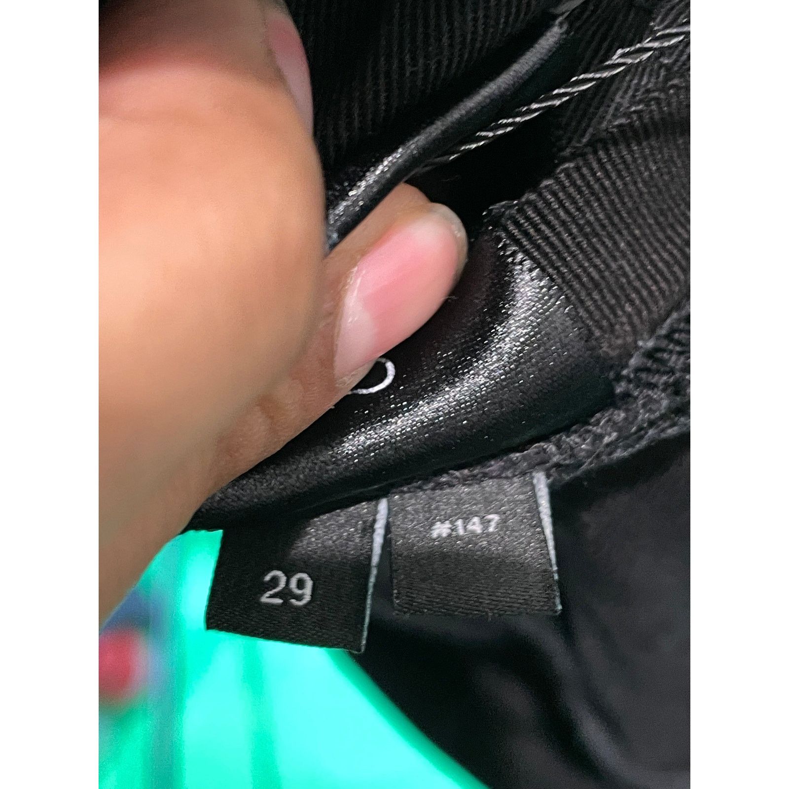 Amiri Amiri Black & Red Stripe Jeans Size US 29 - 6 Thumbnail