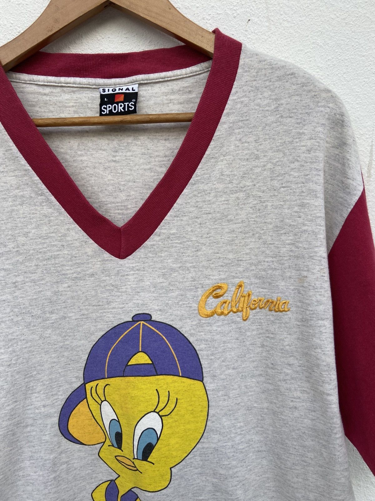 Vintage 🔥 Vintage 90s Vintage Warner Bros tag signal sport Size US L / EU 52-54 / 3 - 4 Thumbnail