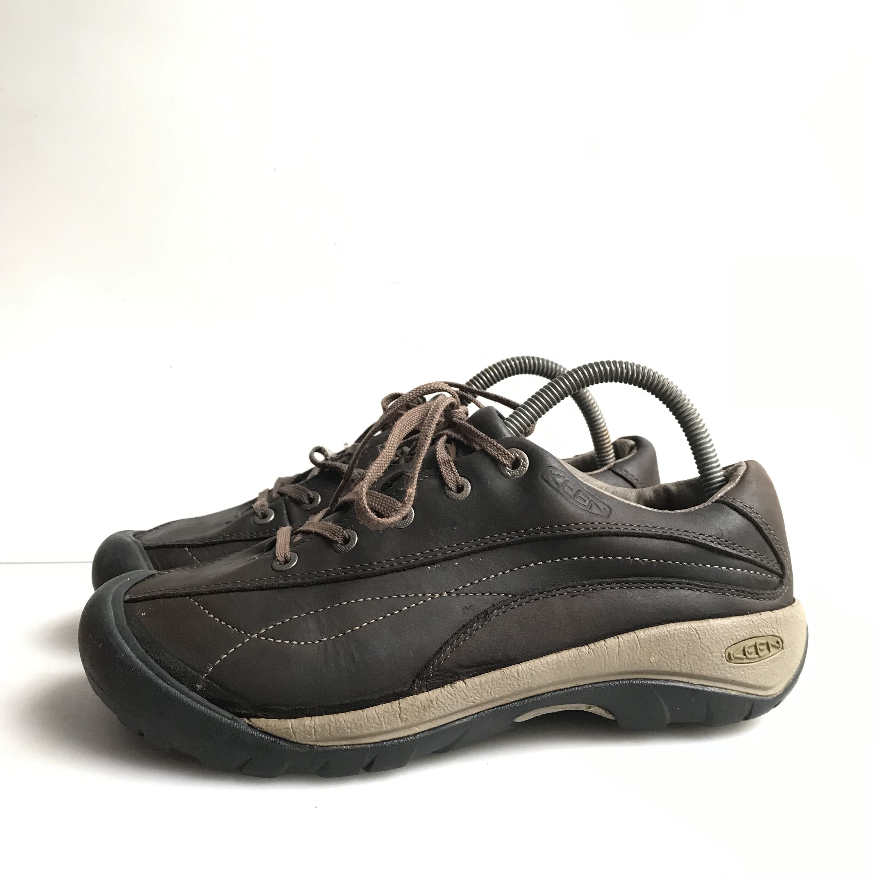 KEEN Vintage KEEN Toyah Brown Leather Oxfords Size US 7 / EU 40 - 7 Thumbnail