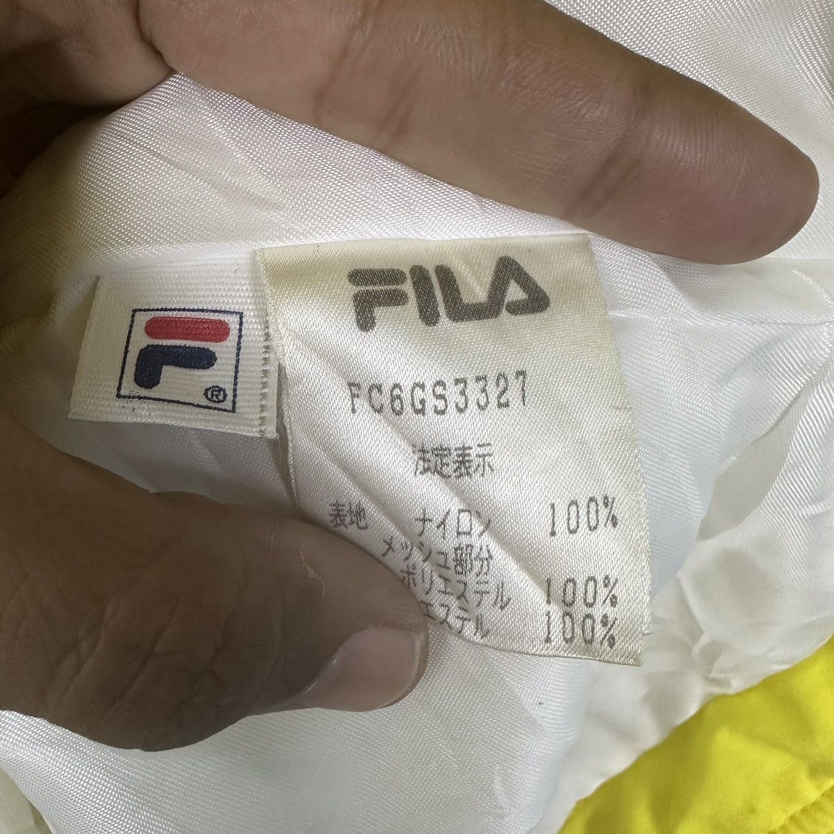 Fila RARE Vintage 90s Fila Players Baggy Anorak Jacket Z163 Size US S / EU 44-46 / 1 - 13 Thumbnail