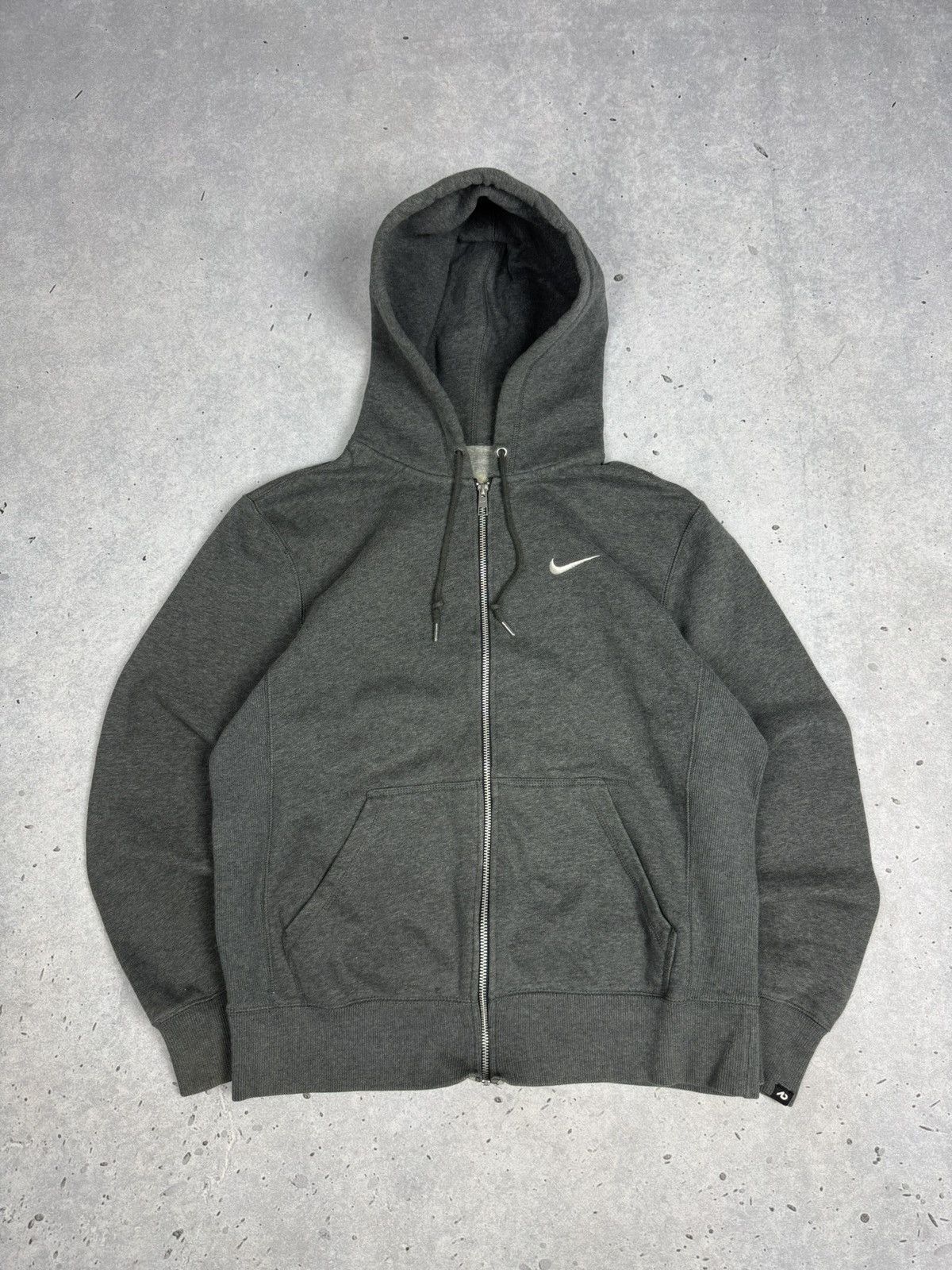 Nike Vintage Nike Small Swoosh Y2K Zip Hoodie Size US M / EU 48-50 / 2 - 1 Thumbnail