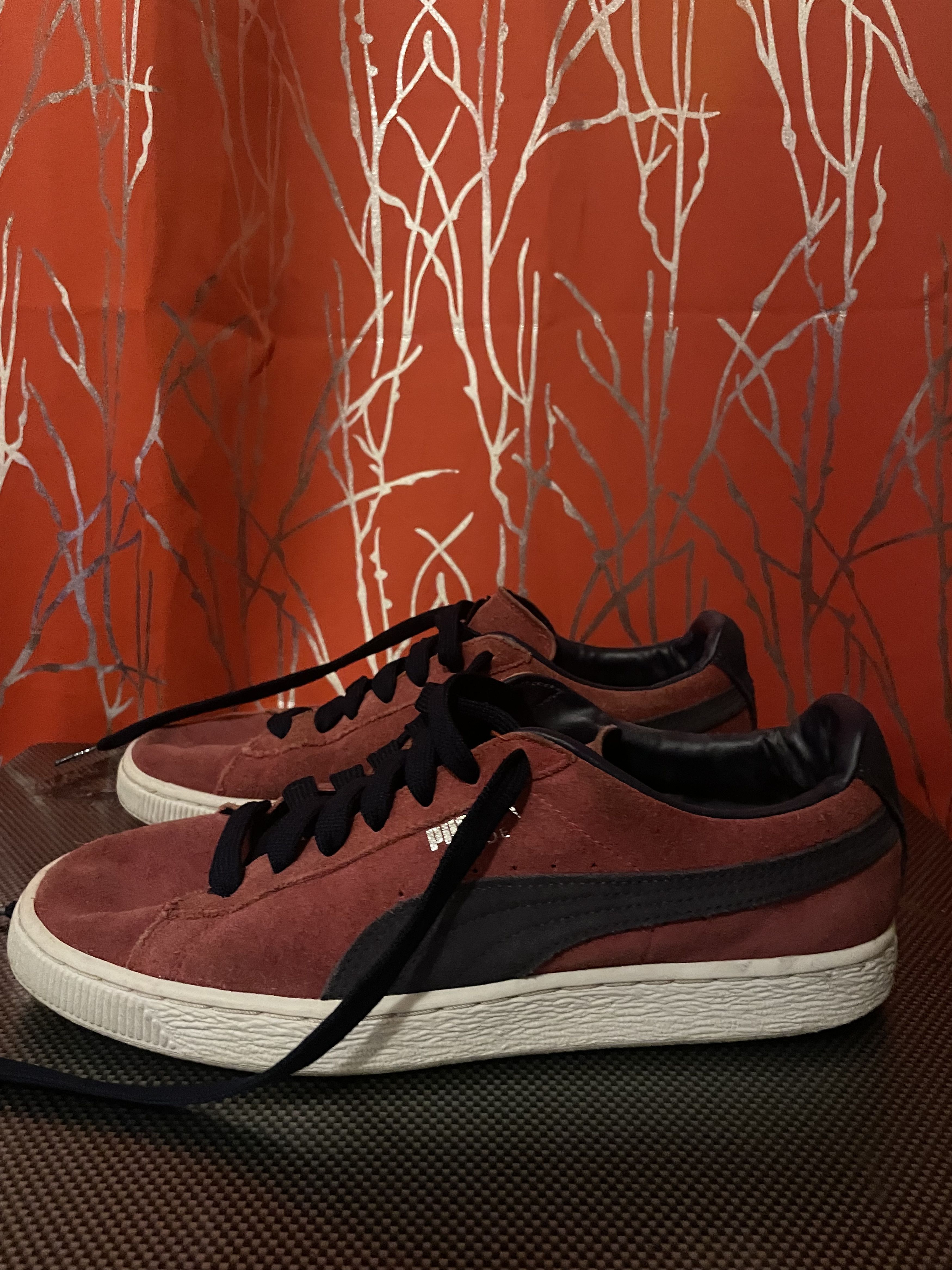 Puma Puma Suede Classic XXI Sneakers Red Blue Size 9 Size US 9 / EU 42 - 3 Thumbnail