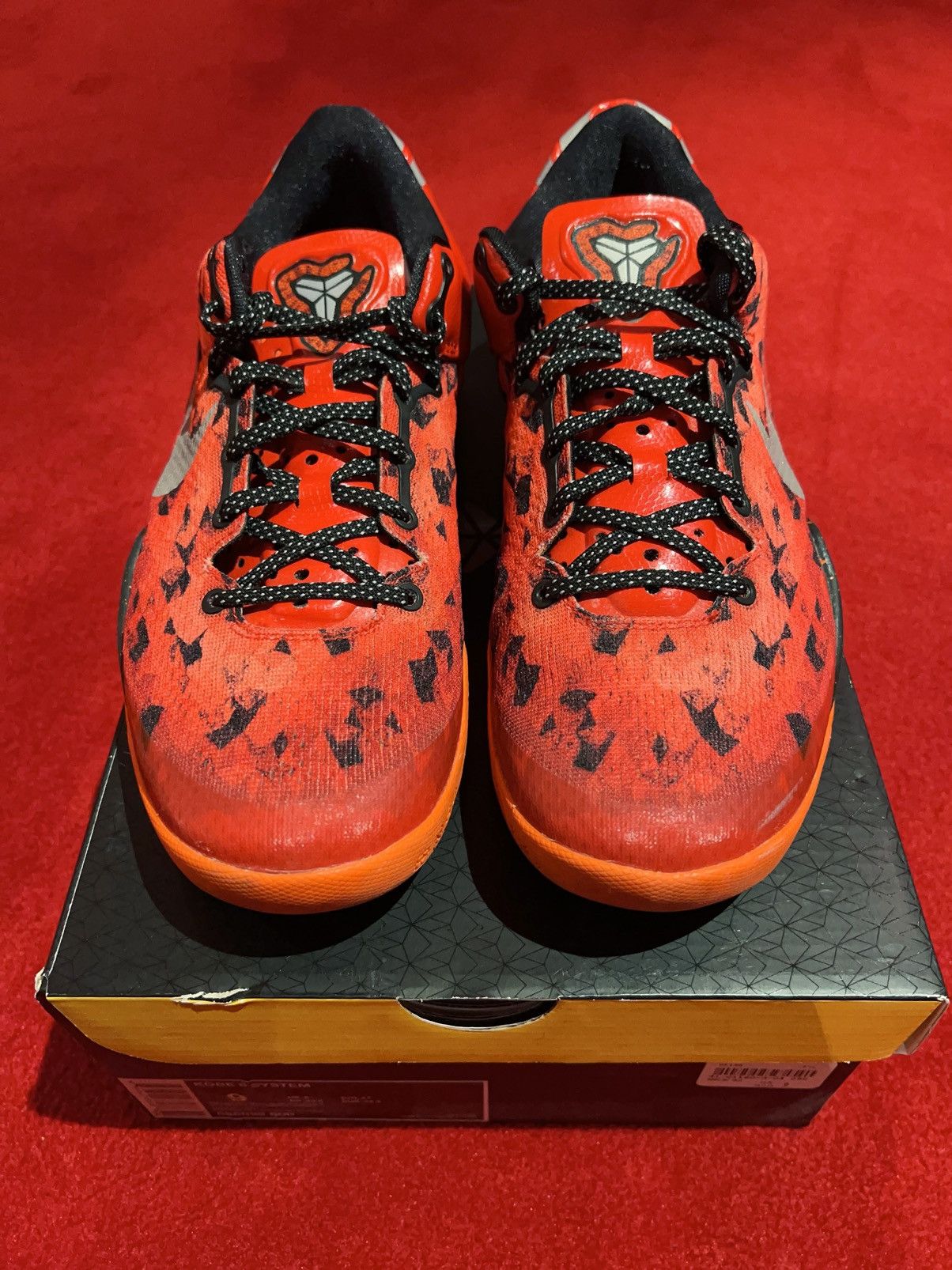Jordan Brand × Nike Nike Kobe 8 System (Challenge Red) Size US 9 / EU 42 - 2 Thumbnail
