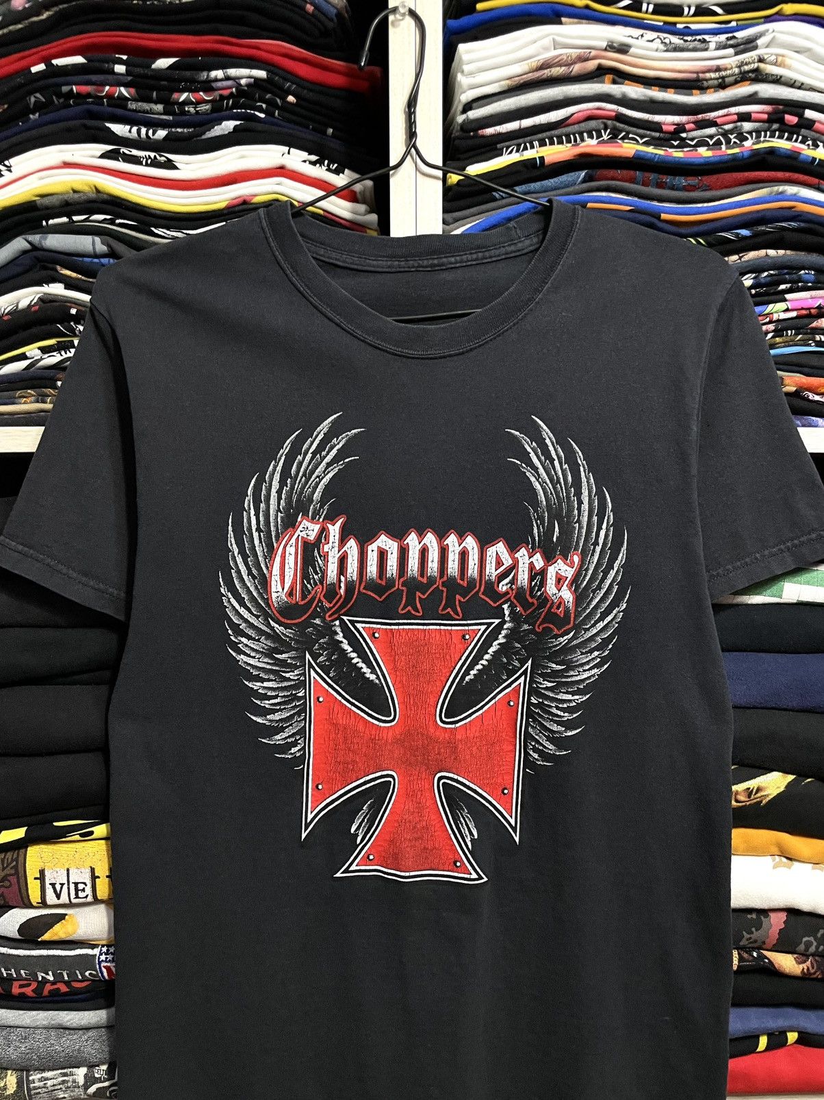 West Coast Choppers Vintage Y2K West Coast Choppers Style Affliction T-Shirt Size US S / EU 44-46 / 1 - 1 Thumbnail