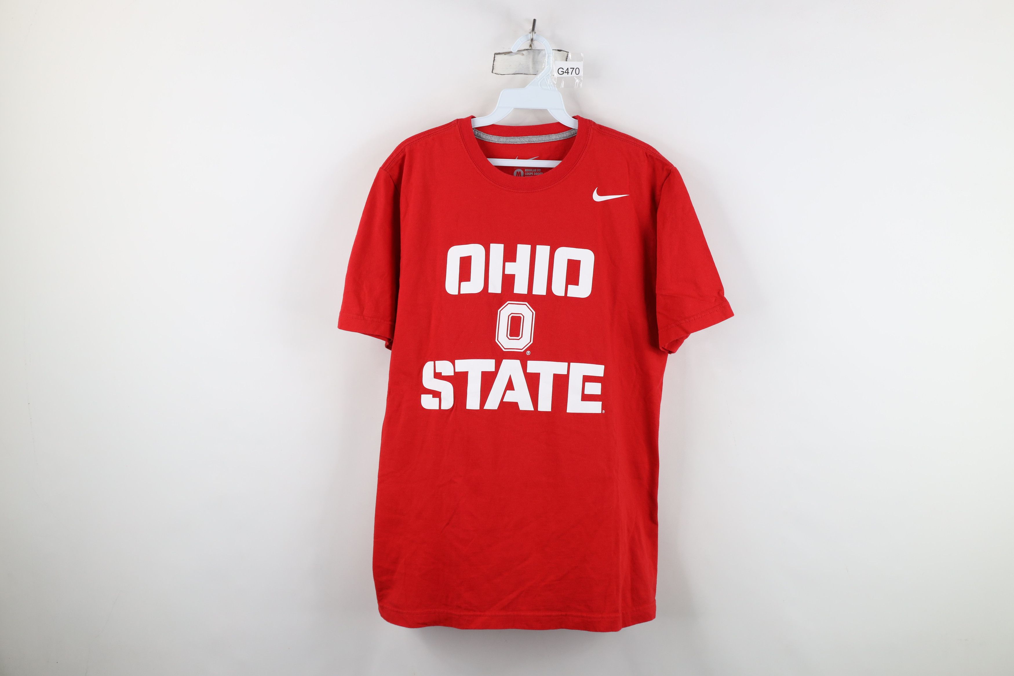 Nike Nike Mens The Ohio State University Football T-Shirt Red Size US M / EU 48-50 / 2 - 1 Thumbnail