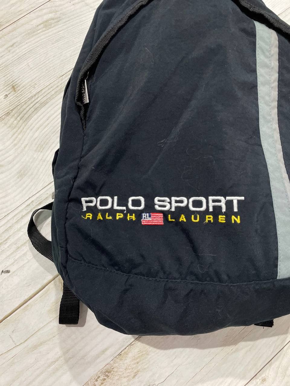 Polo Ralph Lauren Vintage Polo Sport Ralph Lauren Backpack 90s Bag Size ONE SIZE - 4 Thumbnail