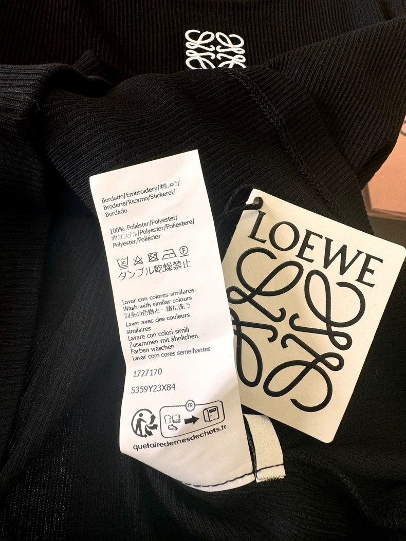 Loewe LOEWE Black embroidered Logo vest Size L / US 10 / IT 46 - 4 Thumbnail