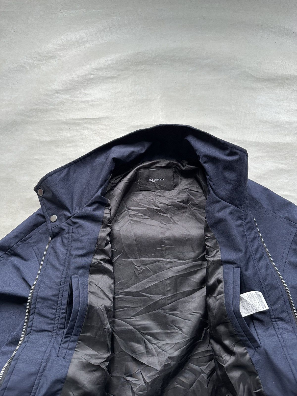 Other Ilcorso Jumper Overfit Welt Pocket Shell Parka Jacket Navy Size US L / EU 52-54 / 3 - 8 Thumbnail