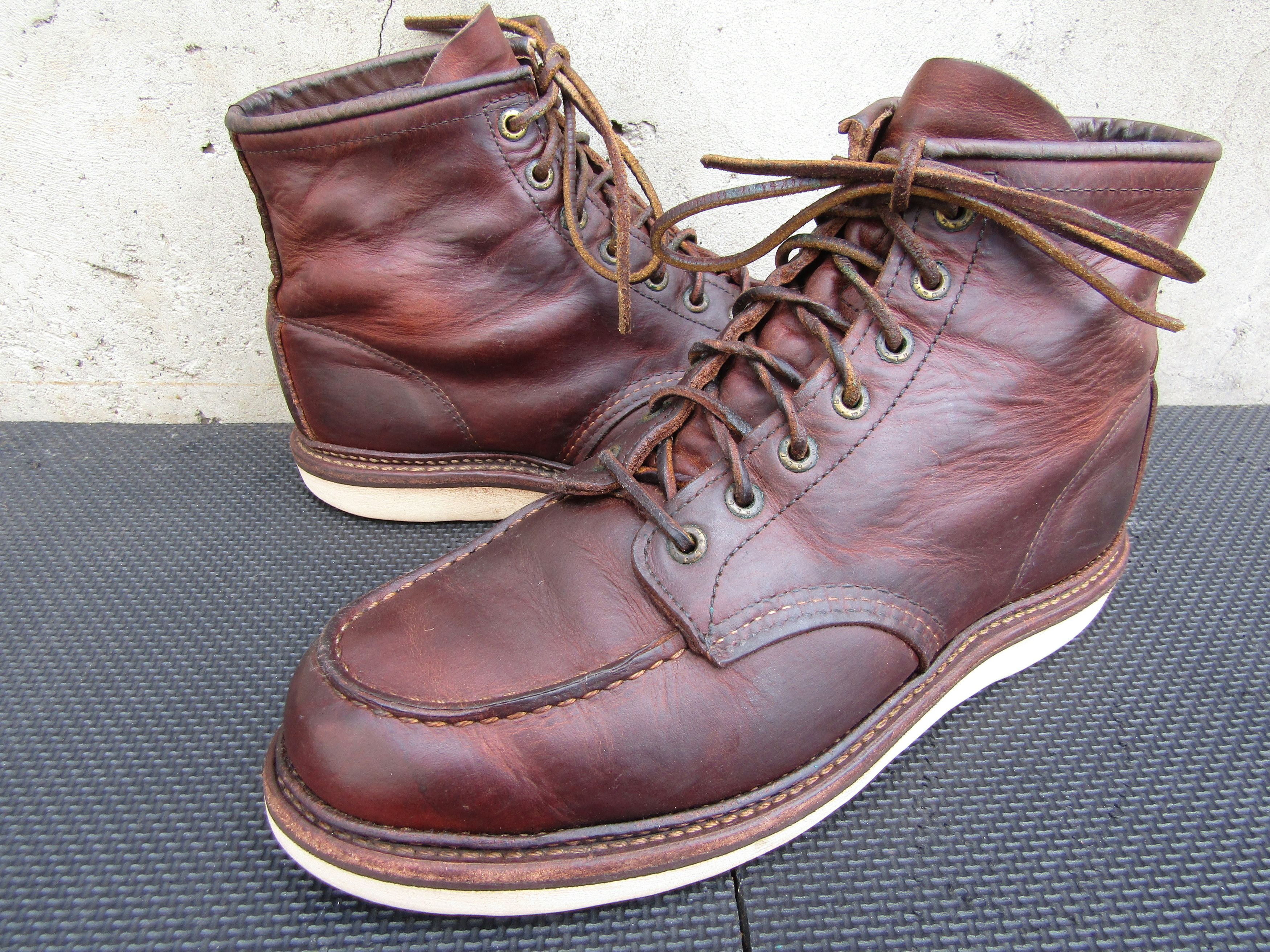 RED WING FRAGMENT別注 4679 MOC TOE US9E fragment design x Red Wing 4679 Moc Toe: Release Info