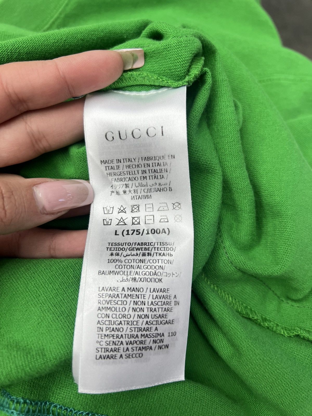 Gucci Gucci Green Oversized Size US L / EU 52-54 / 3 - 9 Thumbnail