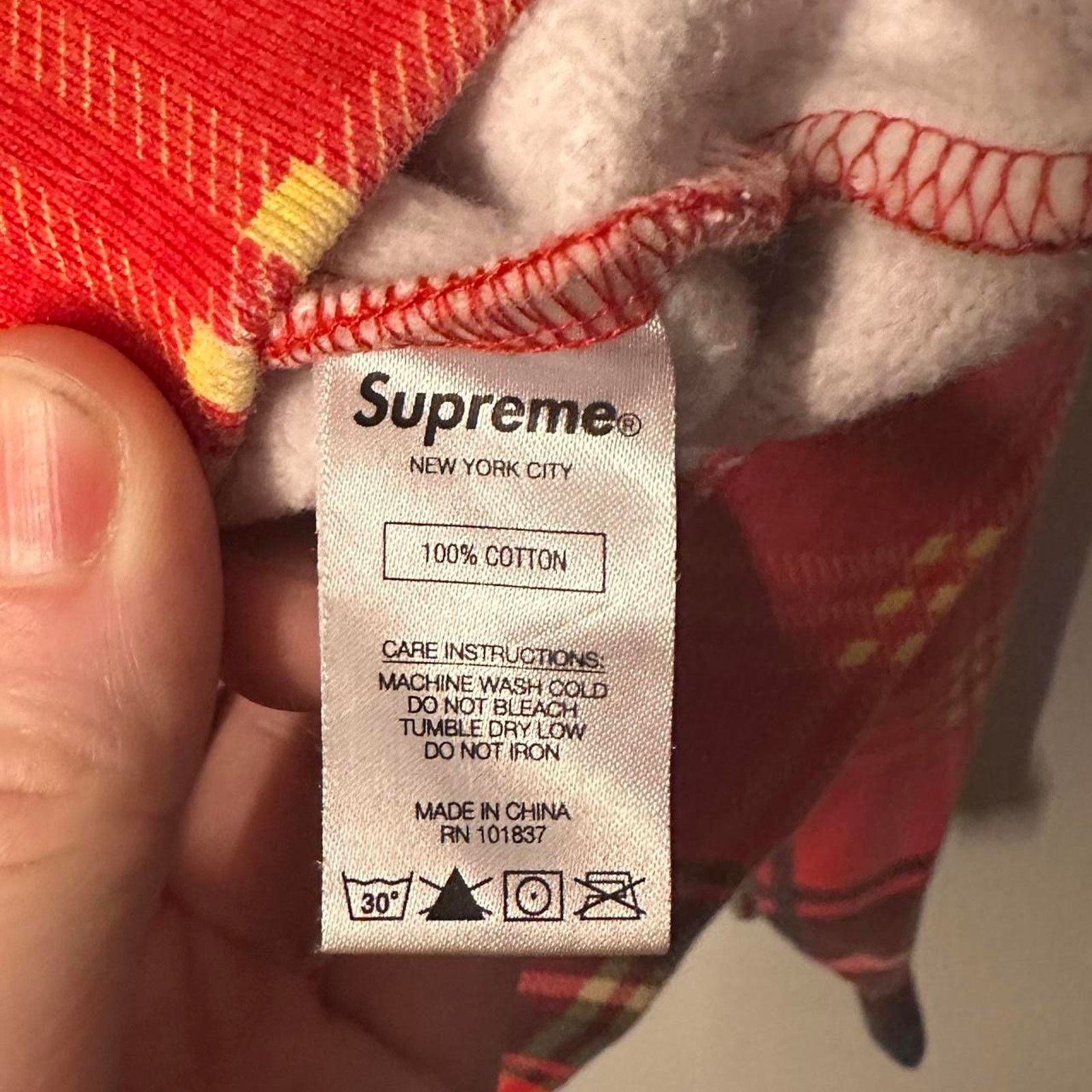 Supreme Xl supreme plaid crewneck ss21 Size US XL / EU 56 / 4 - 3 Thumbnail