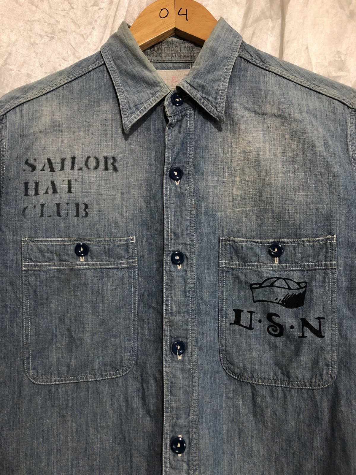 Buzz Rickson's Buzz Rickson's Chambray Work Shirt Size US M / EU 48-50 / 2 - 2 Thumbnail