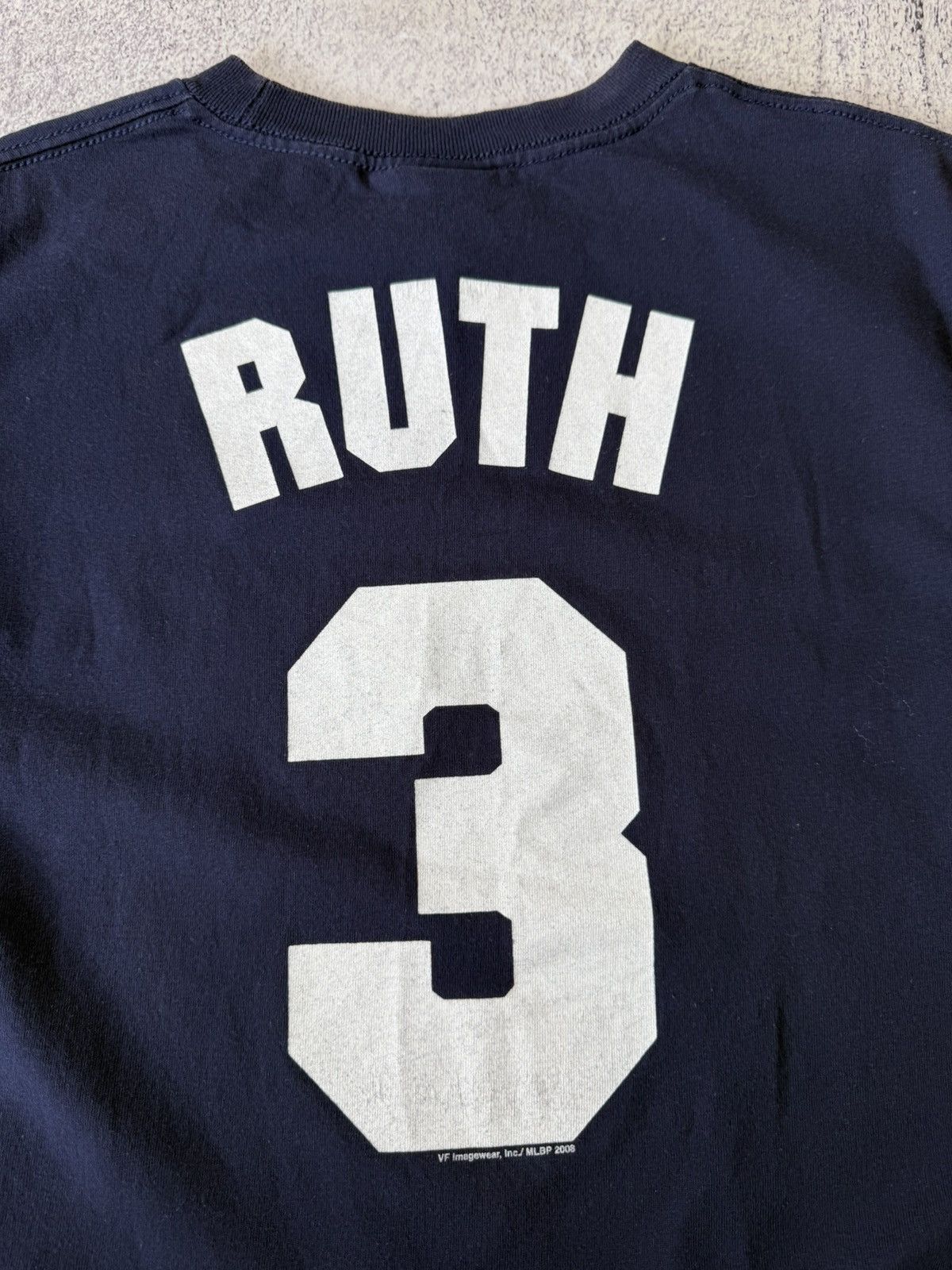 Majestic Majestic Yankees Babe Ruth 3 Shirt Men MLB VF Imagewear 2008 Size US M / EU 48-50 / 2 - 19 Thumbnail