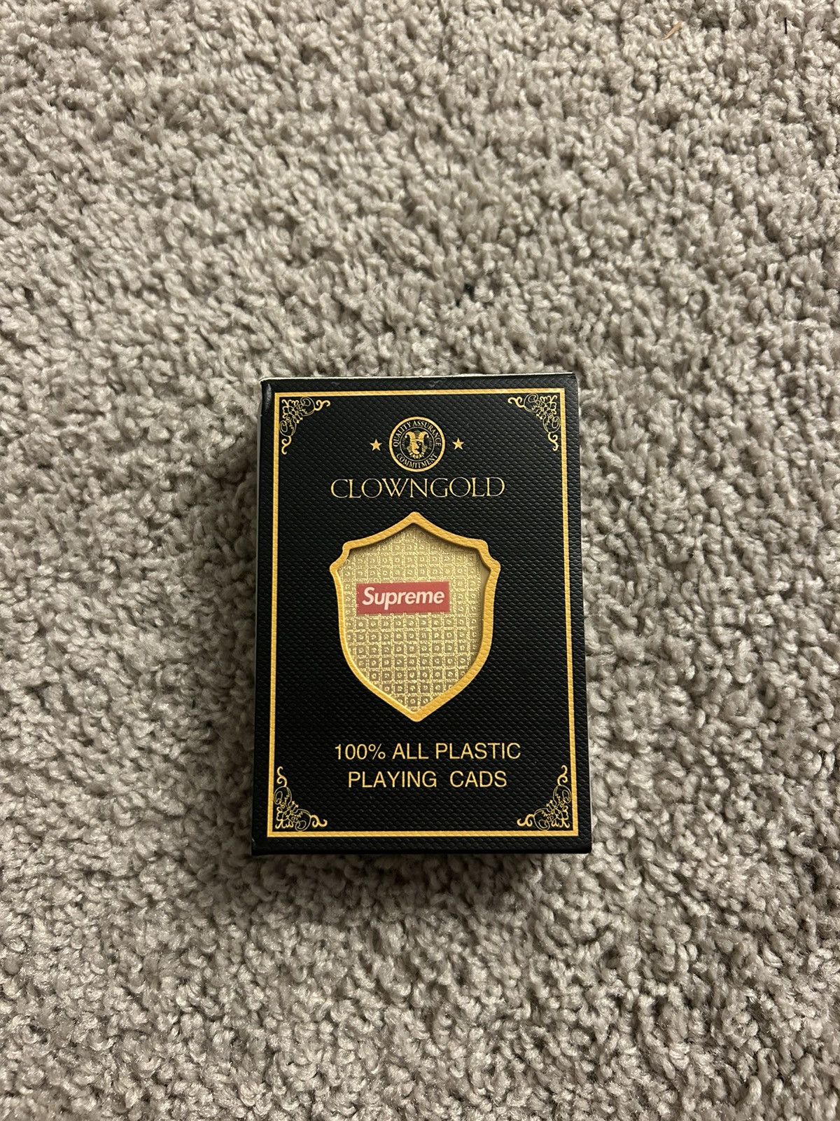 Supreme Supreme Gold Foil Playing Cards FW13 Size ONE SIZE - 2 Thumbnail