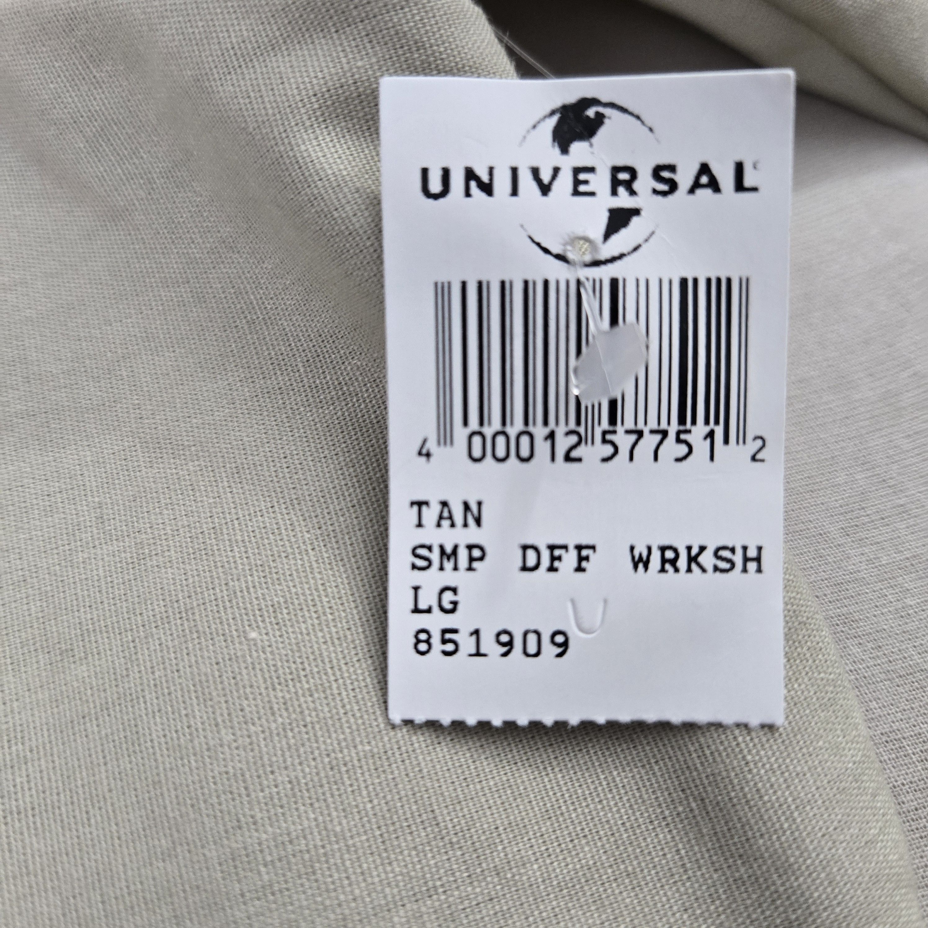 Universal Studios Universal Studio Duff Beer Men's Button Down Shirt XL Beige Size US XL / EU 56 / 4 - 7 Thumbnail