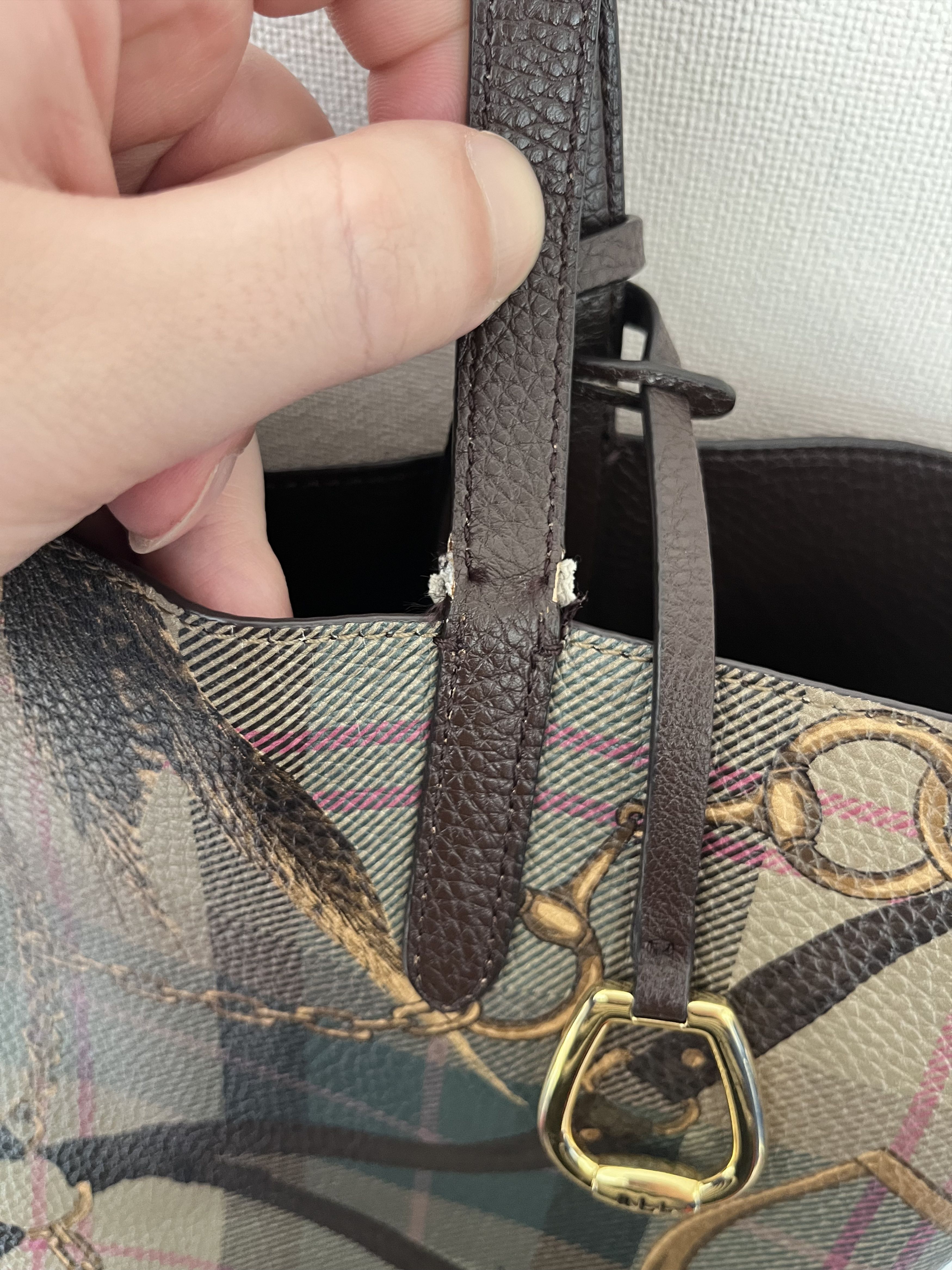 Lauren Ralph Lauren Lauren Ralph Lauren Women's Reversible Tote Bag Large Size ONE SIZE - 4 Thumbnail