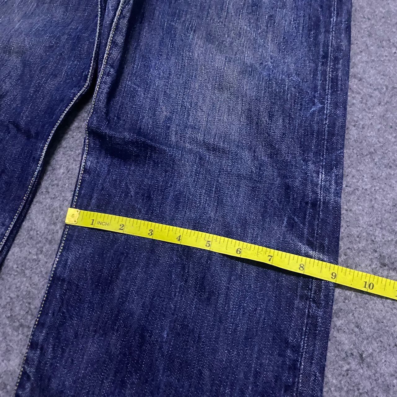 If Six Was Nine Vintage The Few MFG. Co Selvedge Redline Distressed Denim Size US 29 - 6 Thumbnail