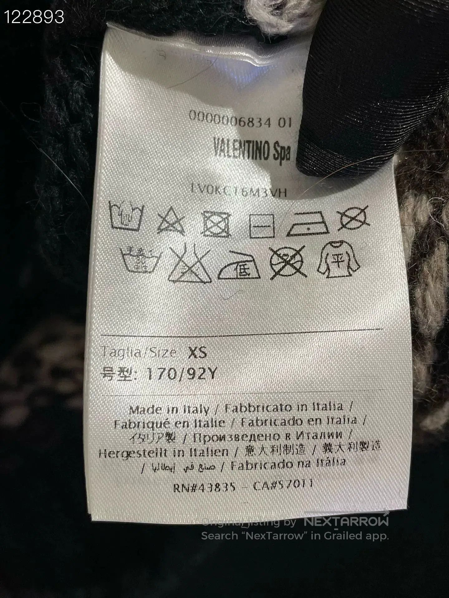 Valentino Valentino Main Line Alpaca Sweater. Size XS / US 0-2 / IT 36-38 - 4 Thumbnail