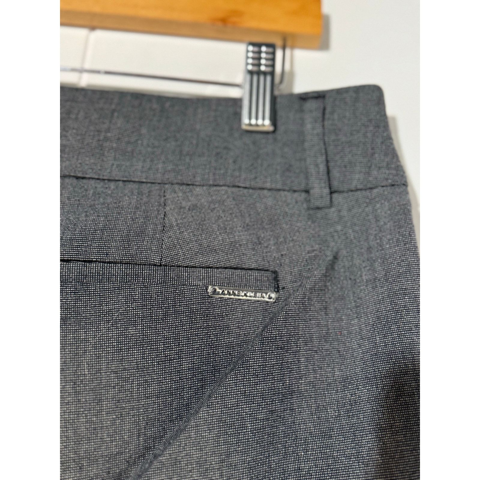 Anne Klein Anne Klein · Size 8 · Bootcut Trousers · Stretch Gray Size 30" / US 8 / IT 44 - 5 Thumbnail