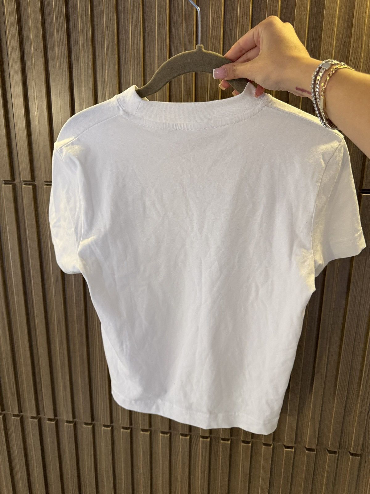 Jacquemus Jacquemus white T-shirt Size S / US 4 / IT 40 - 2 Thumbnail