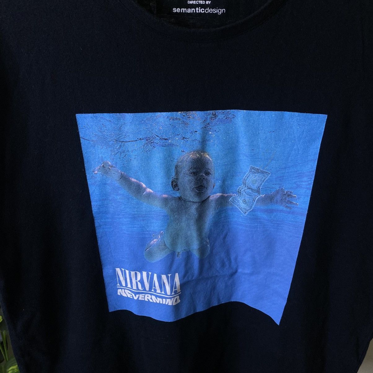 Nirvana Semantic Design X Nirvana Nevermind Cover Album T Shirt Size US M / EU 48-50 / 2 - 2 Thumbnail