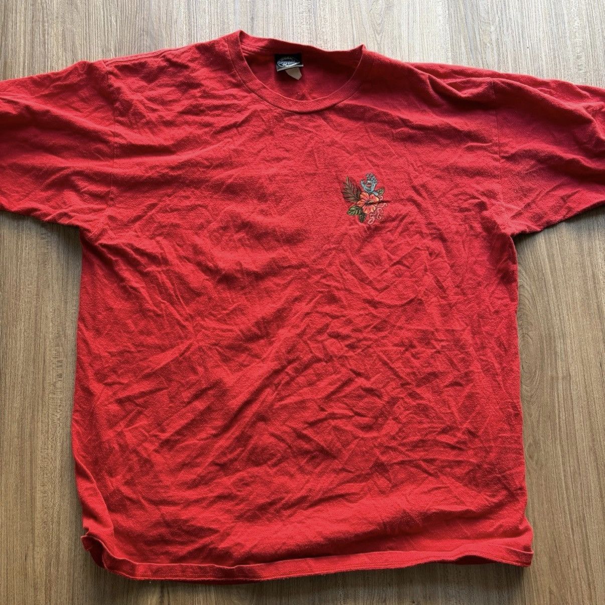 Santa Cruz Skateboards Santa Cruz skateboard shirt screaming hand floral rare Size US XL / EU 56 / 4 - 2 Thumbnail