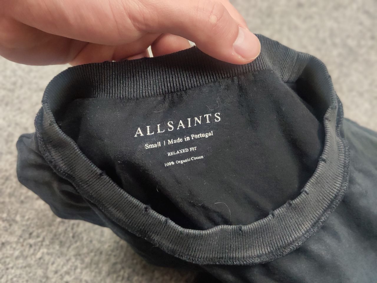 Allsaints AllSaints Stray Tee Graphic Distressed T Shirt Vintage Japan Size US S / EU 44-46 / 1 - 13 Thumbnail