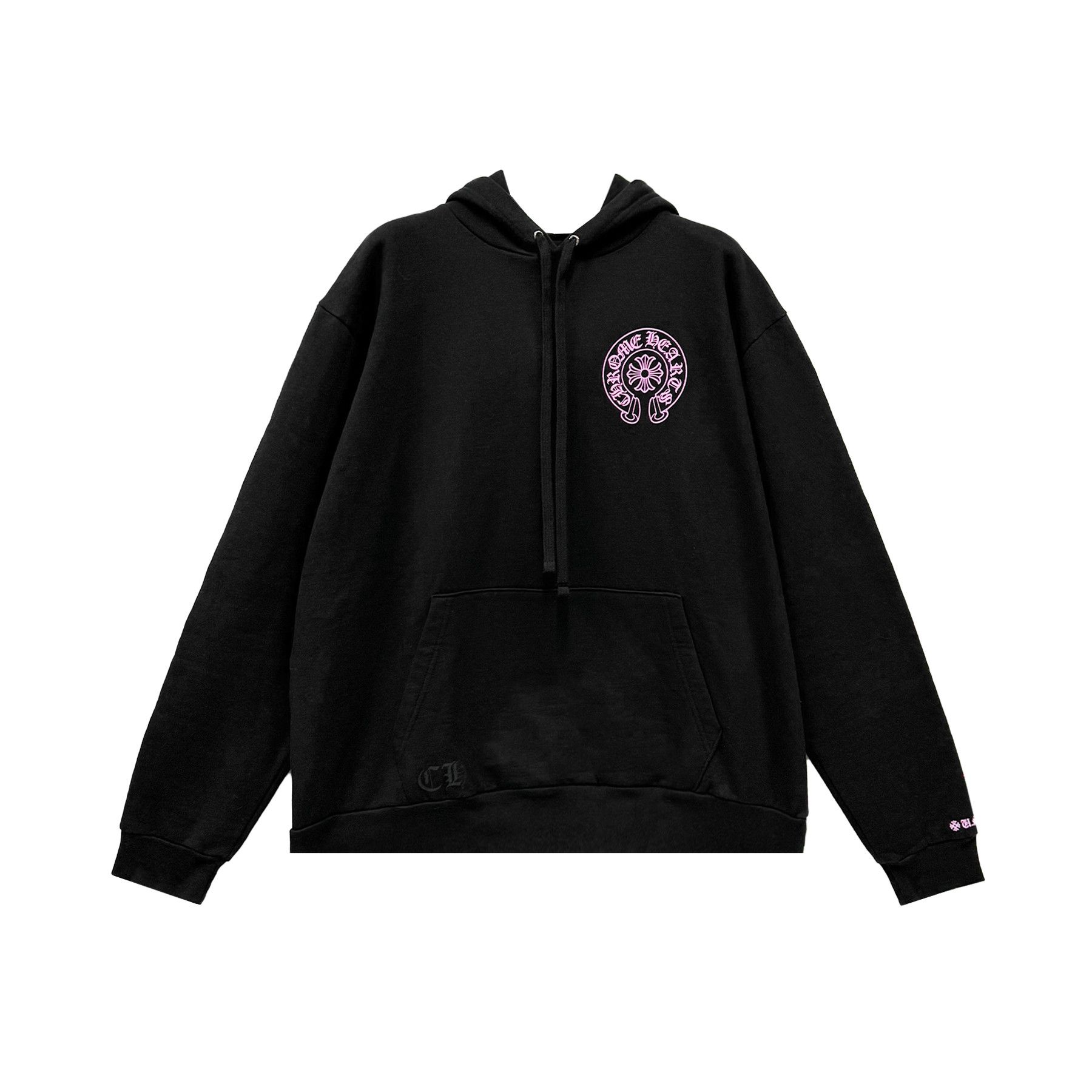Chrome Hearts Chrome Hearts Exclusive Pink Horseshoe Logo Pullover Hoodie Size XL / US 12-14 / IT 48-50 - 2 Thumbnail