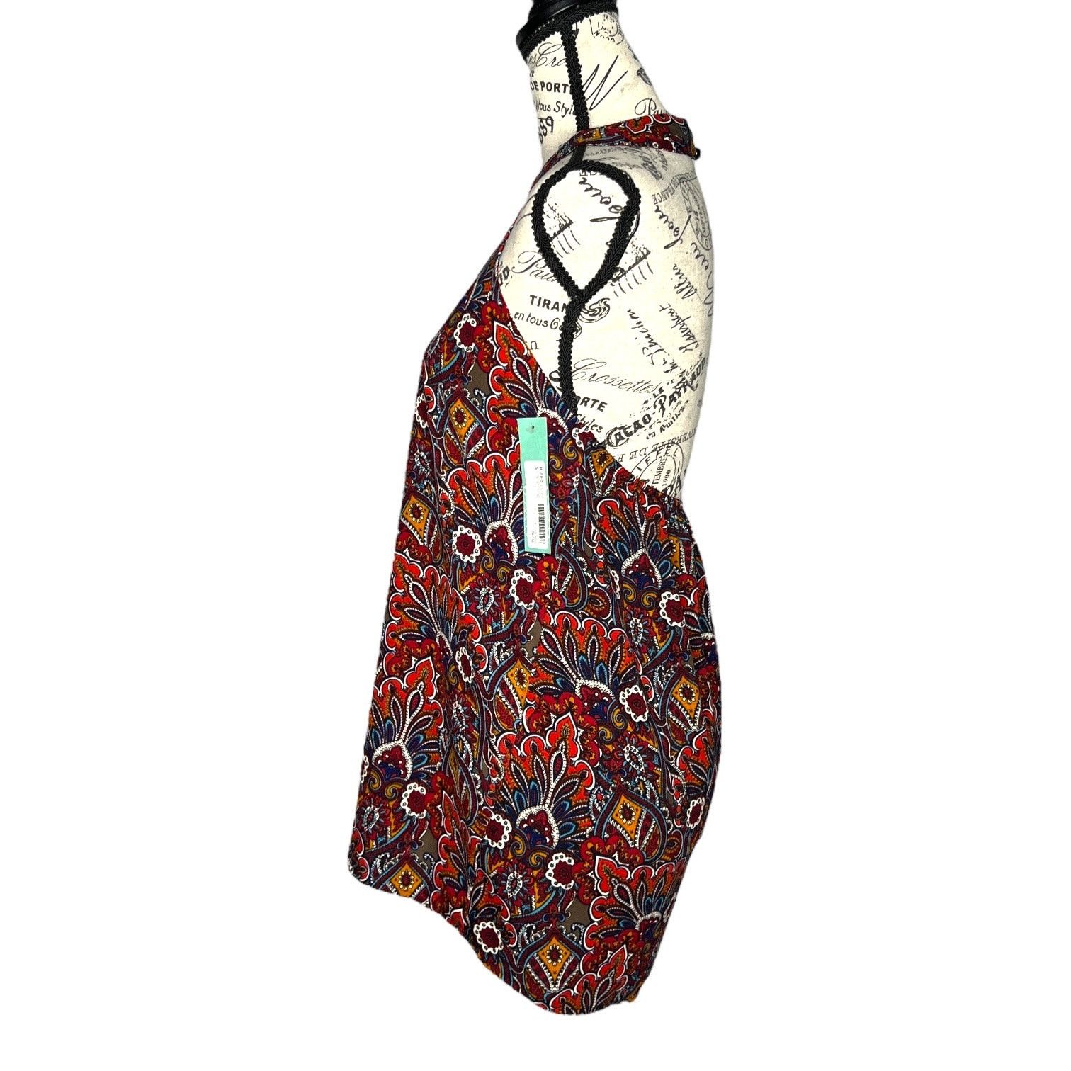 Other Ivonne Halter Top - Stitch Fix Open Back Sleeveless Blouse Size S / US 4 / IT 40 - 3 Thumbnail