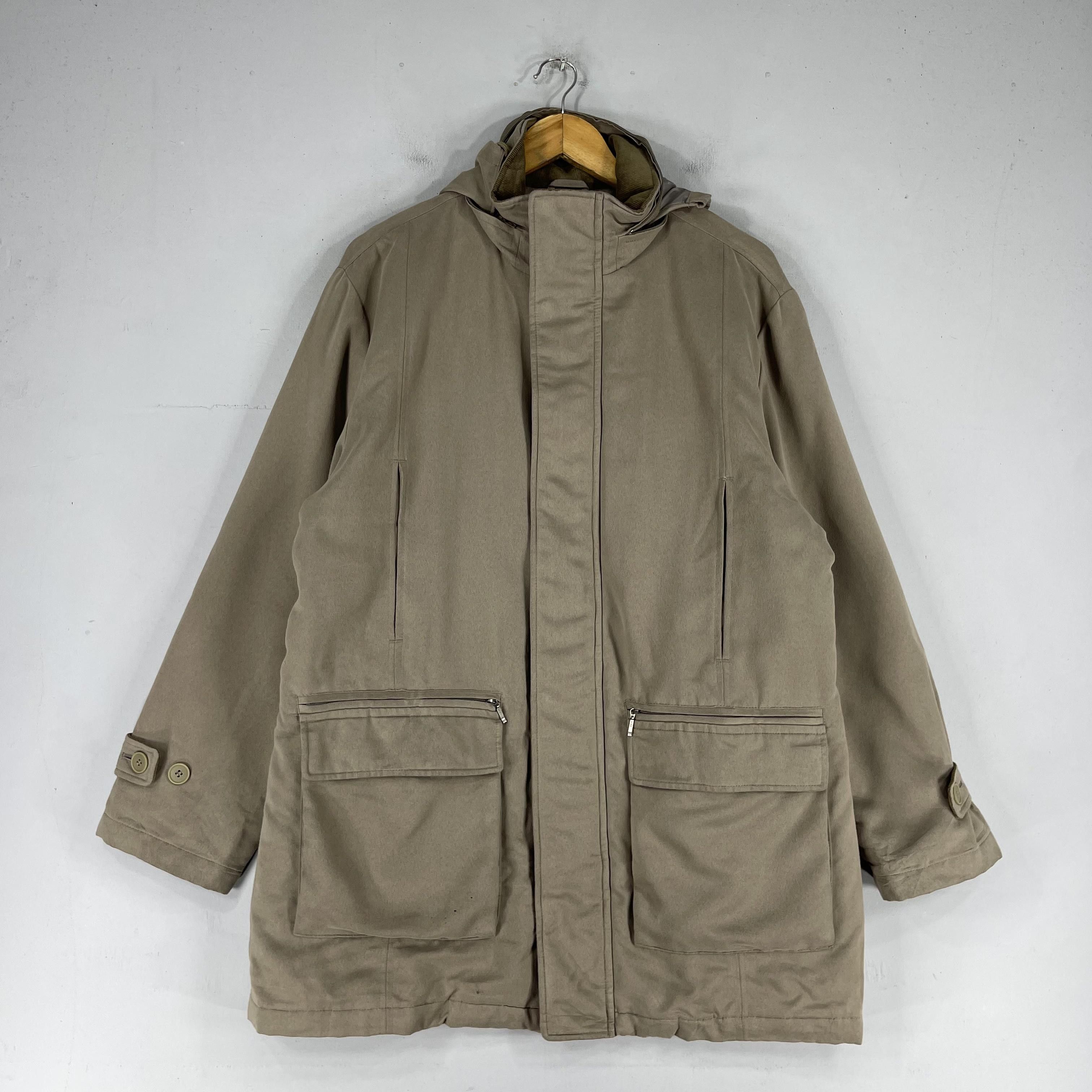 Designer × Japanese Brand GIANNI VALENTINO Parka Warmer Heavy Long Coat Size US L / EU 52-54 / 3 - 4 Thumbnail