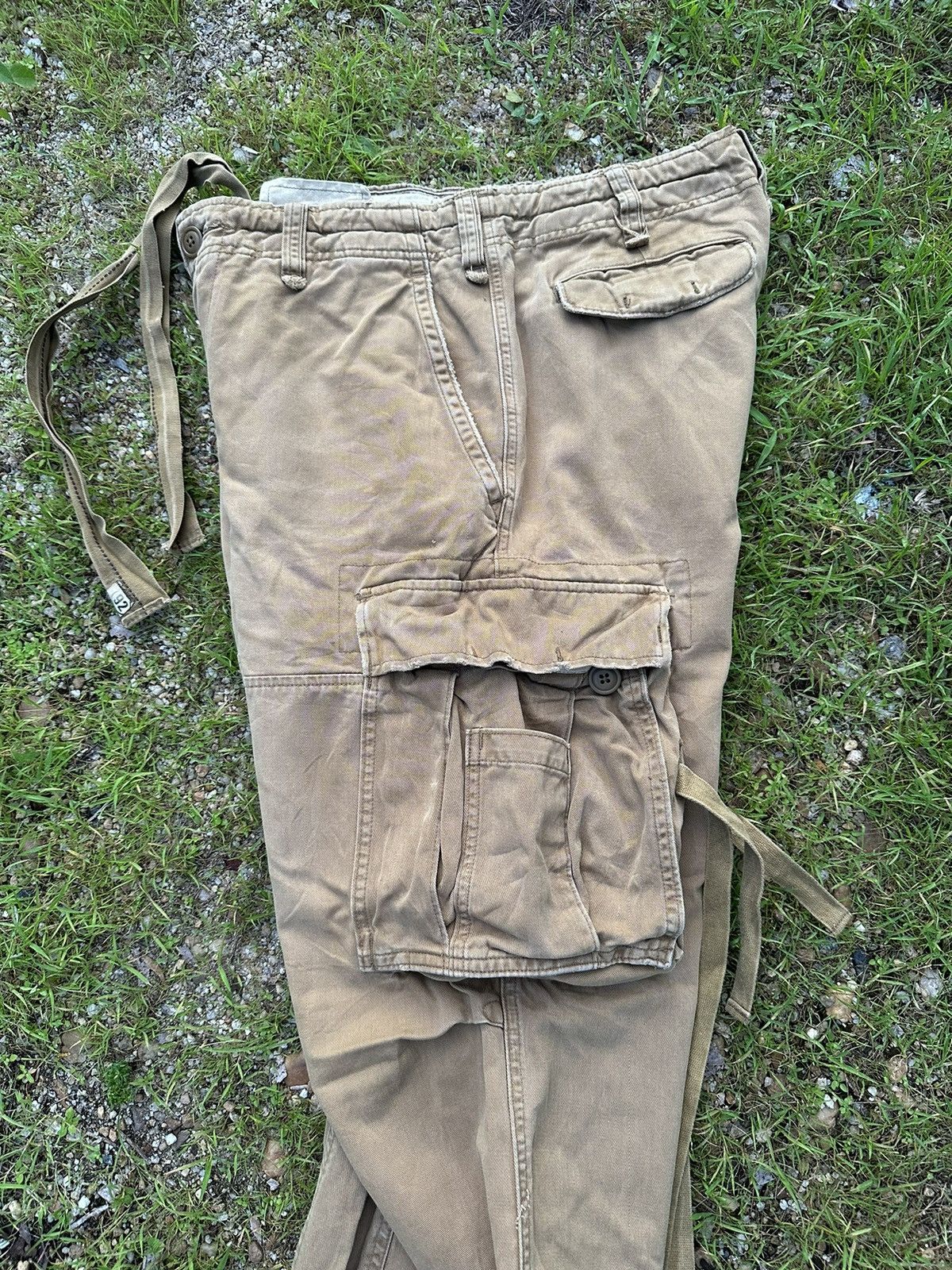 Abercrombie & Fitch SICKS🔥ABERCROMBIE MULTIPOCKET BONDAGE PARACHUTE CARGO PANTS Size US 32 / EU 48 - 15 Thumbnail