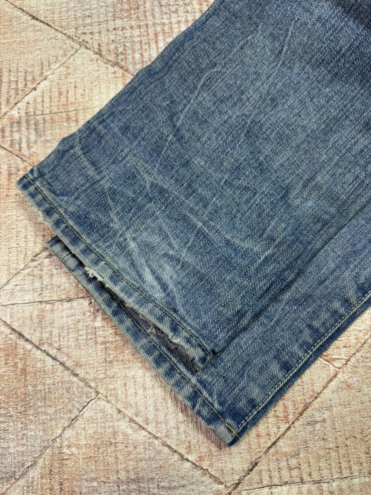 Denim & Supply Ralph Lauren × Ralph Lauren Polo Ralph Denim & Supply Slim Raw Blue Washed Denim 32/34 Size US 32 / EU 48 - 21 Thumbnail