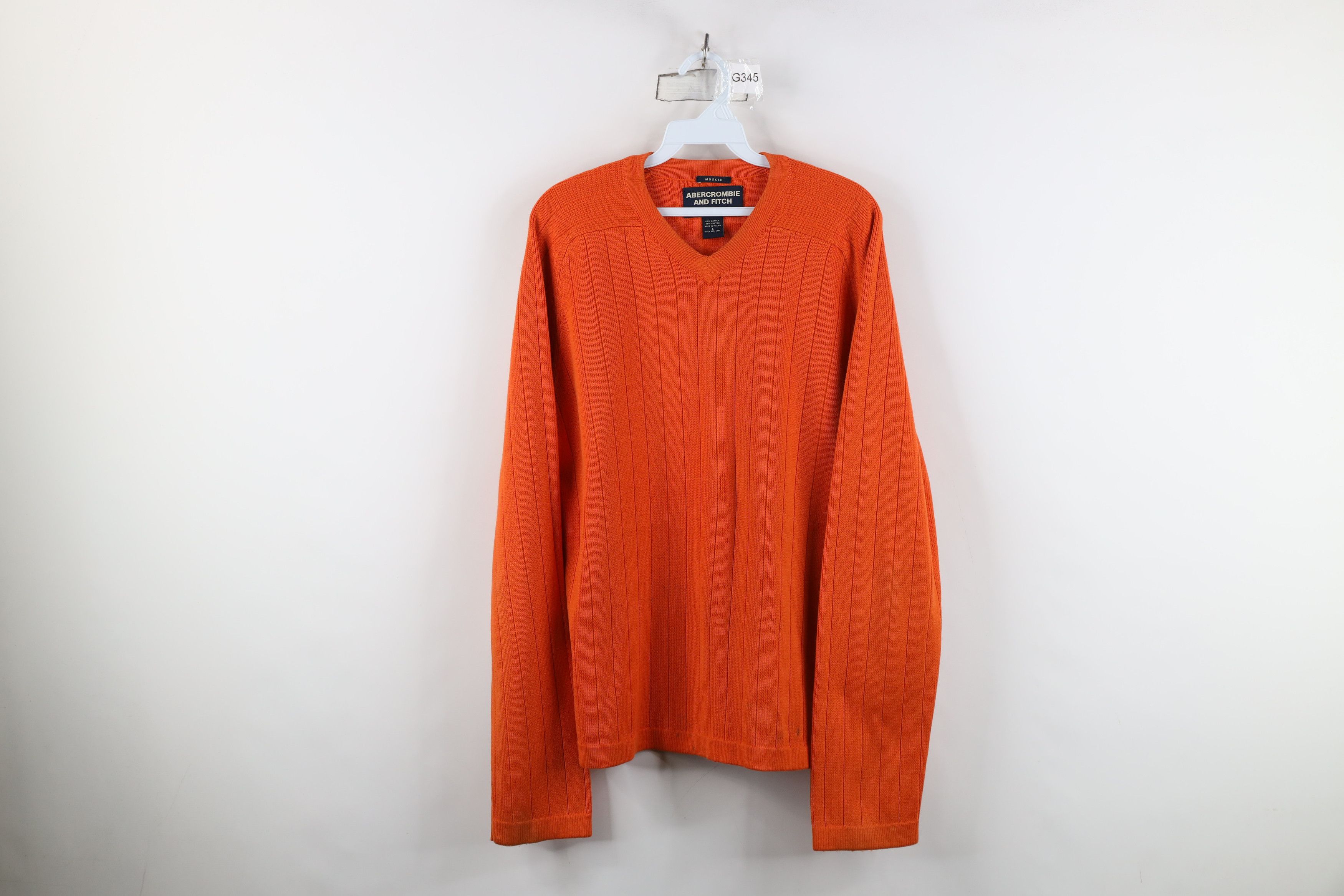 Abercrombie & Fitch Vintage 90s Y2K Abercrombie & Fitch Heavyweight Knit Sweater Size US L / EU 52-54 / 3 - 1 Thumbnail