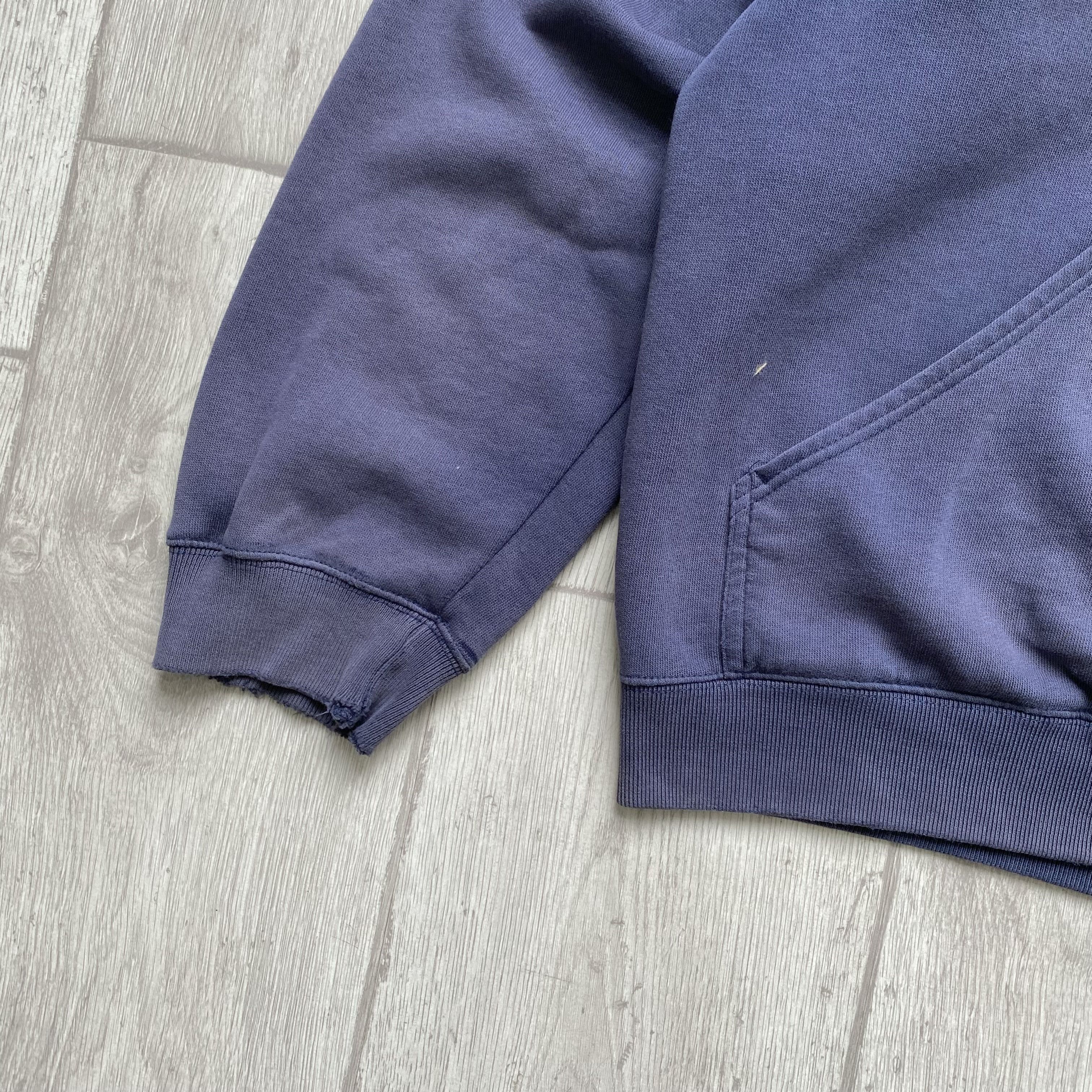 Nike ☠️ Thrashed Vintage 90s Nike zip hoodie Boxy fit Size US L / EU 52-54 / 3 - 5 Thumbnail