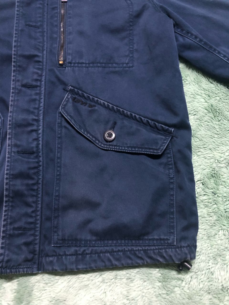 Japanese Brand × Levi's × Levi's Vintage Clothing LEVI'S HEAVY COTTON HOODED JACKET SUNFADED FADED Size US M / EU 48-50 / 2 - 9 Thumbnail