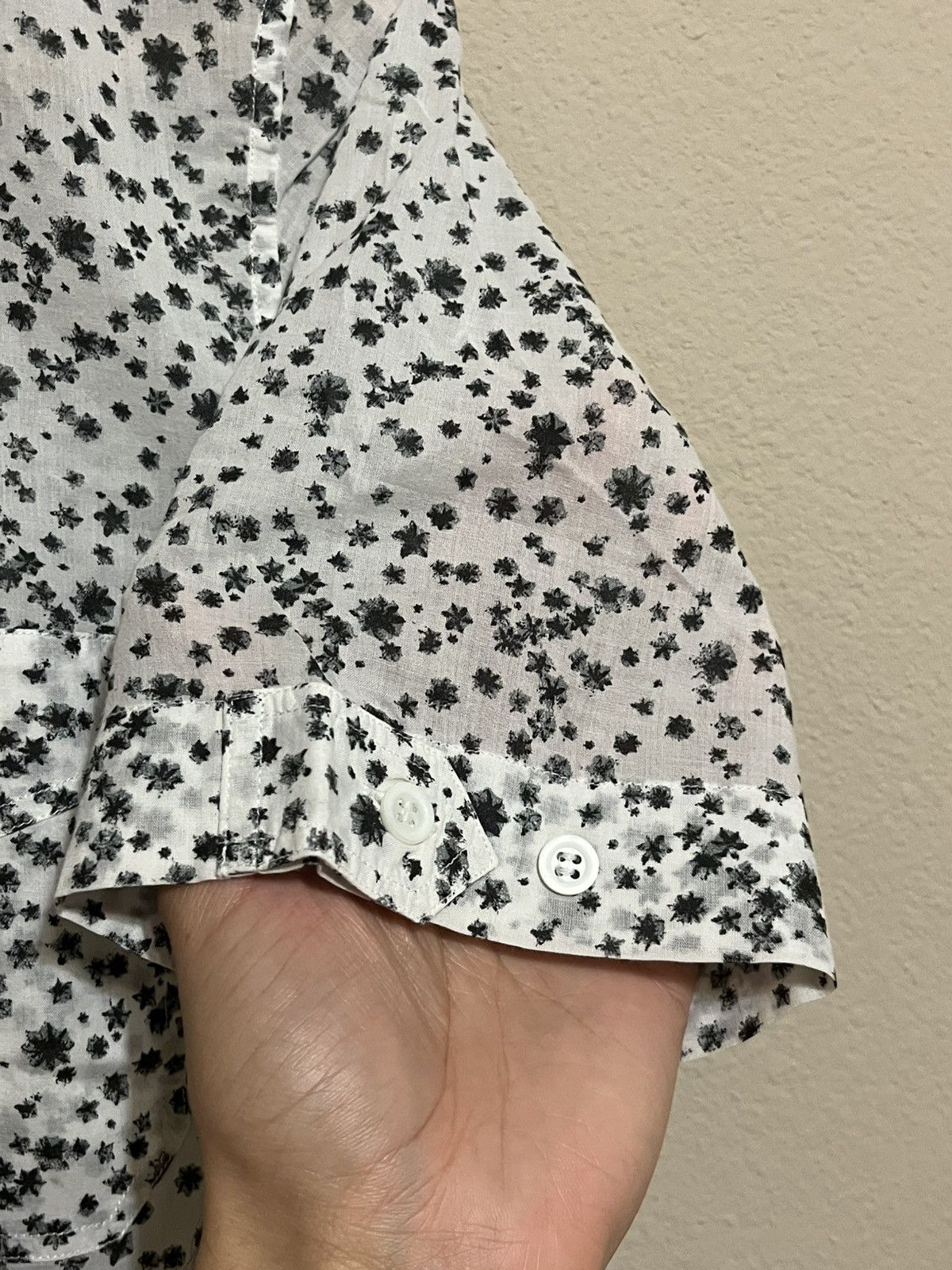 Dior Homme SS05 ‘Untitled’ Painted Button-Up Shirt