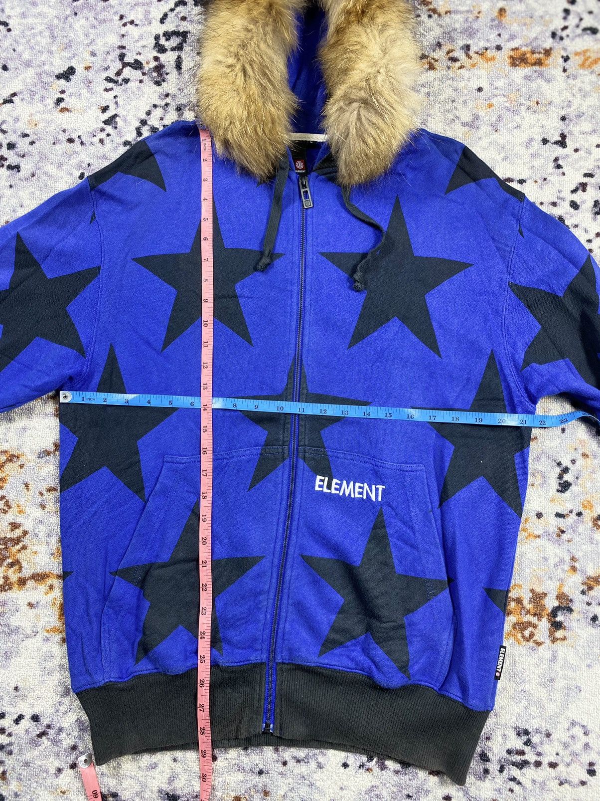 Japanese Brand Element Zip Fur Star Hoodie ifsixwasnine lgb style Size US L / EU 52-54 / 3 - 8 Thumbnail