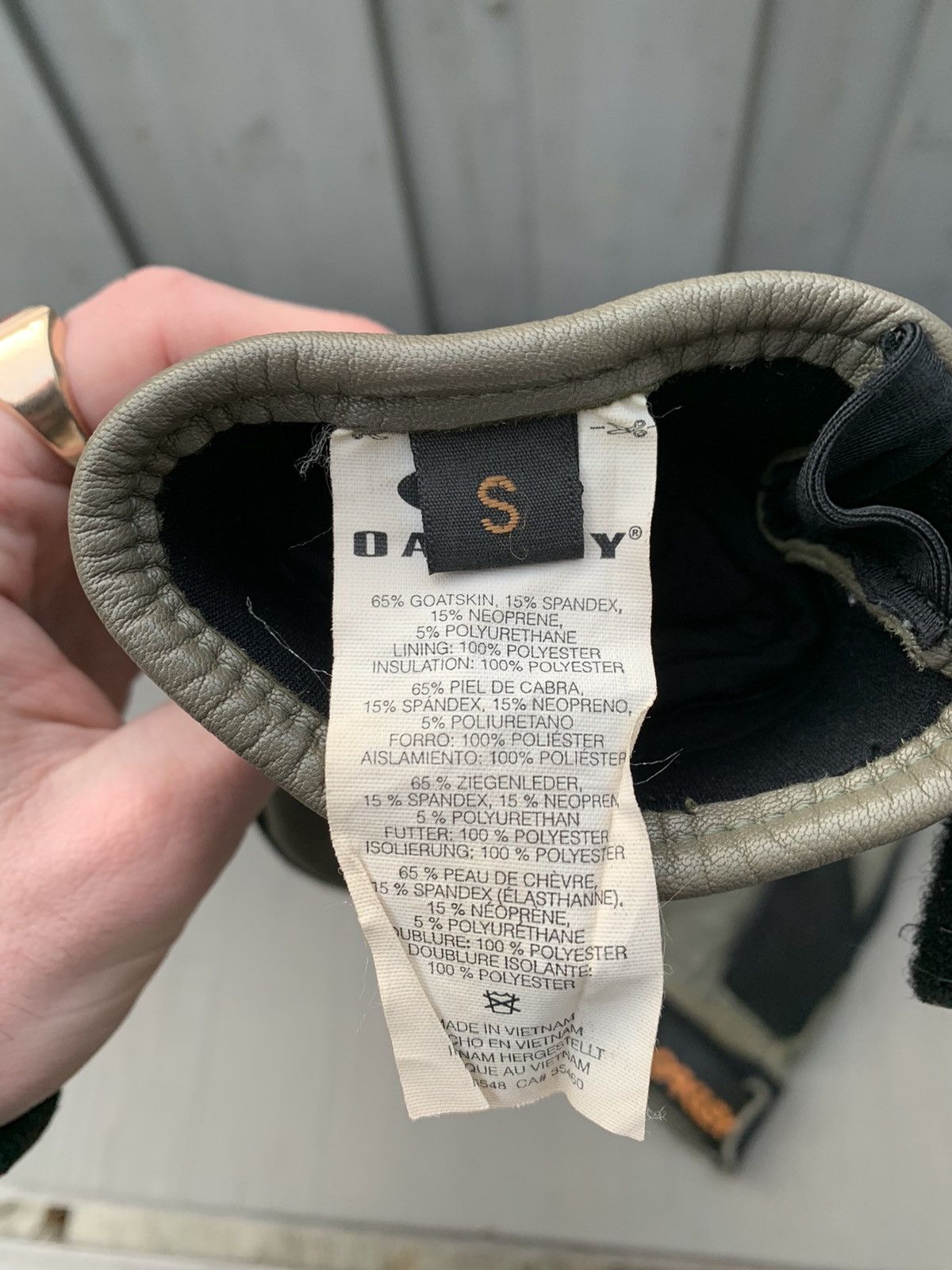 Oakley × Vintage Vintage Oakley Mittens Tabi Trigger Mitt Winter Software 90s Size ONE SIZE - 5 Thumbnail