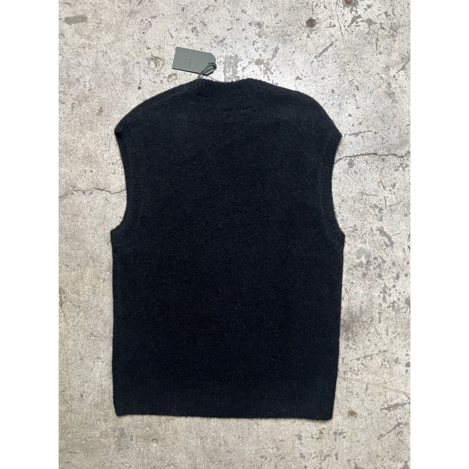 Allsaints NWT All Saints Mens Knitted Bronx Tank Top $219 Alpaca S Size US S / EU 44-46 / 1 - 2 Thumbnail