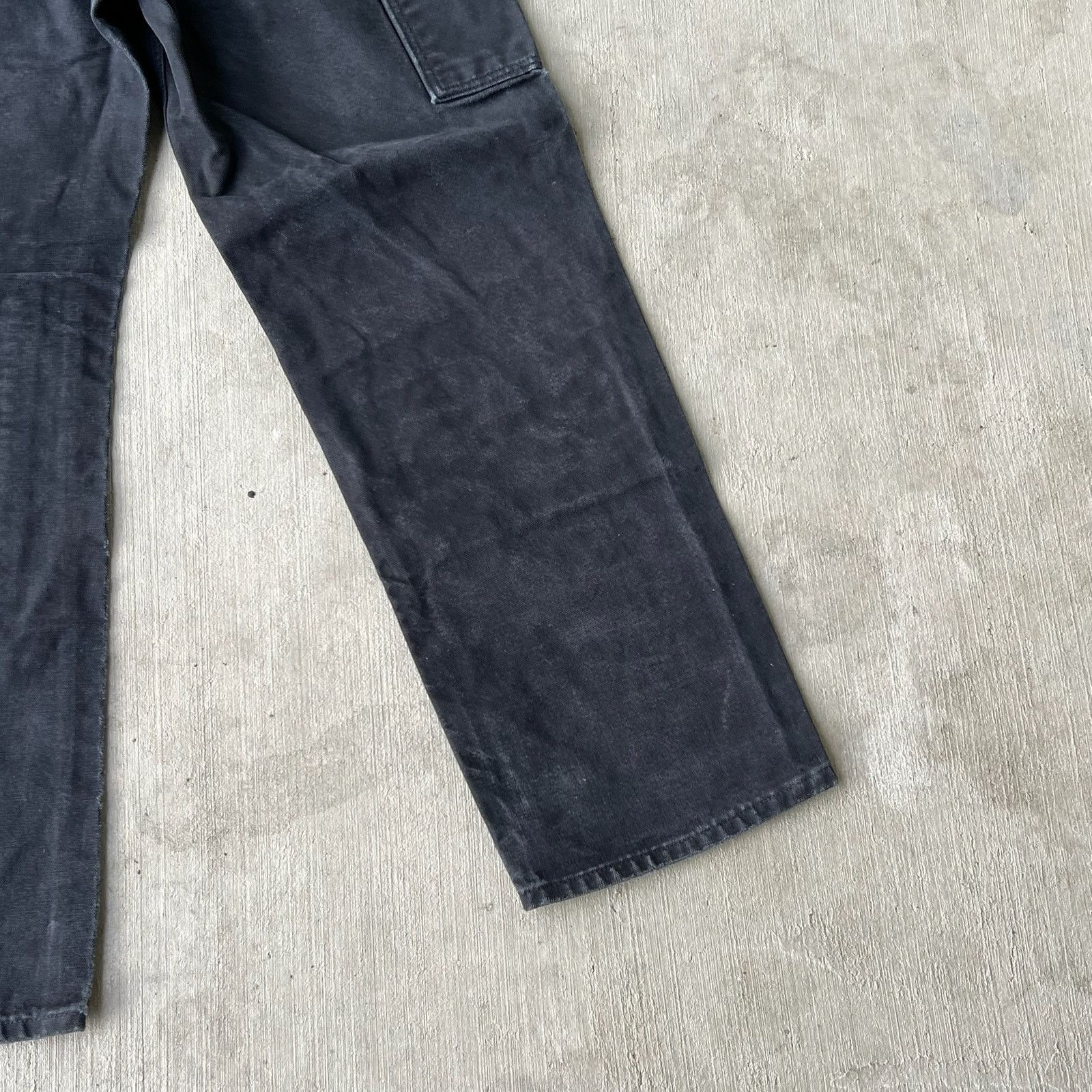 Carhartt × Vintage Carhartt black double knee work wear carpenter pants Size US 28 / EU 44 - 10 Thumbnail