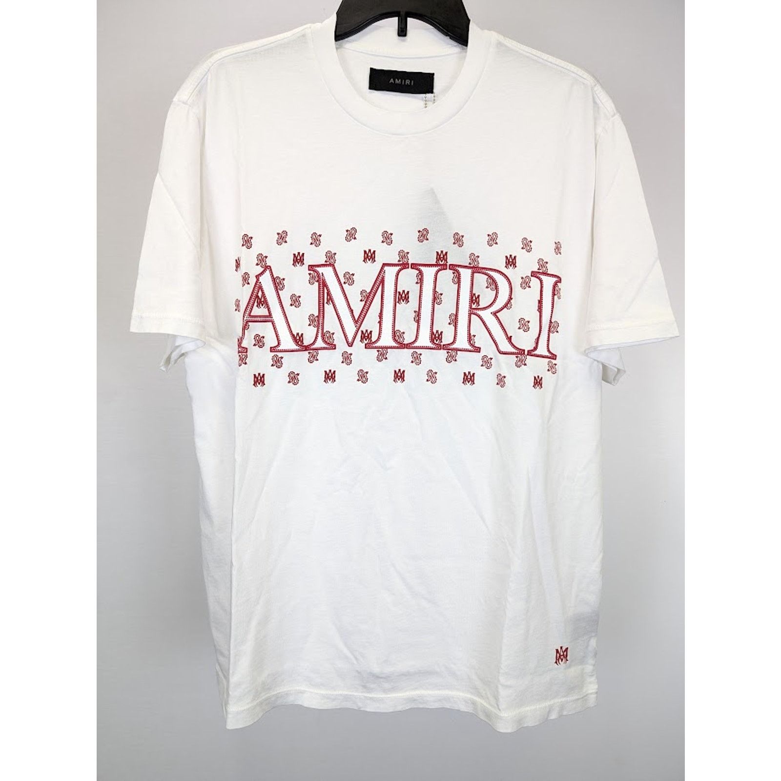 Amiri o1rshd1 Q:2 / Ma Paisley Short Sleeve T-Shirt in White Size US L / EU 52-54 / 3 - 4 Thumbnail