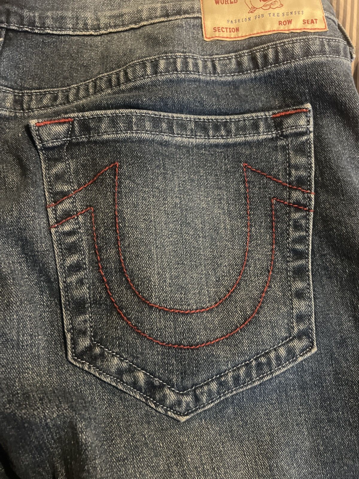 True Religion × Vintage True Religion Ricky Jeans Size US 40 / EU 56 - 5 Thumbnail